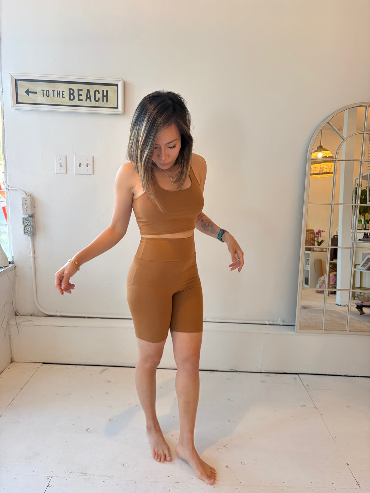 Divine Bike Shorts - Downtown Betty