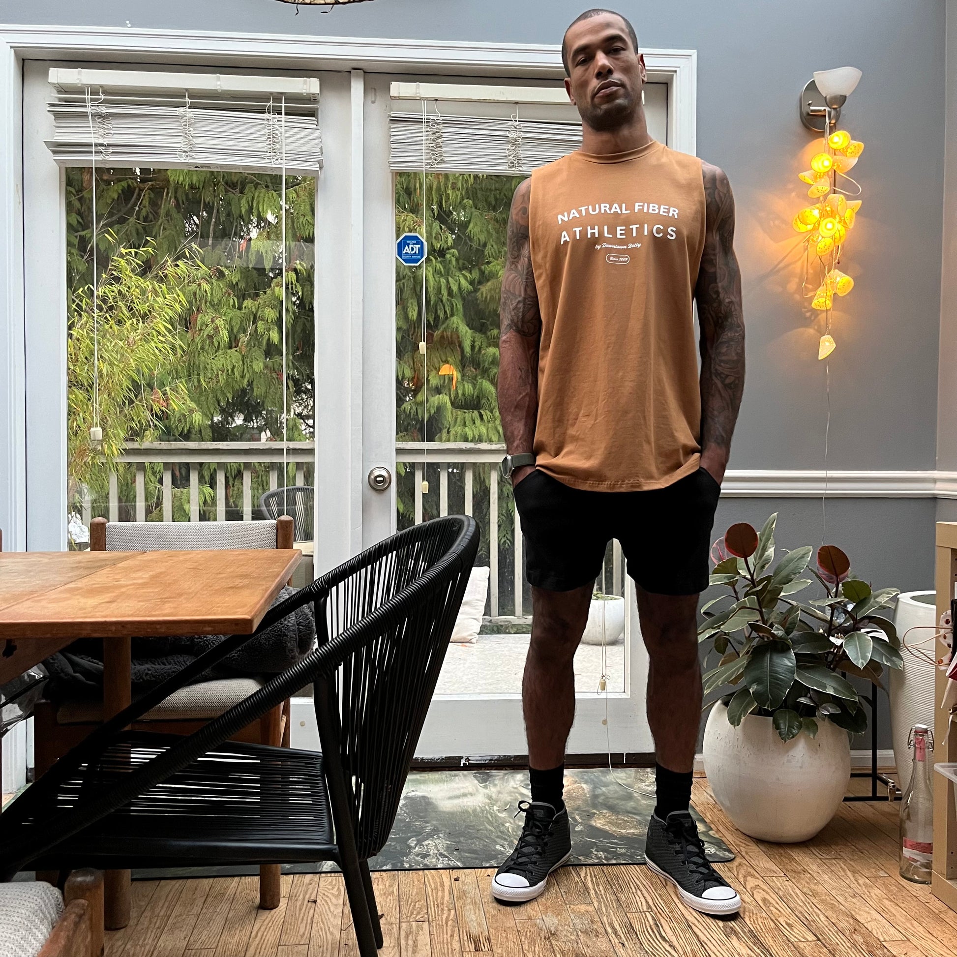 Men's Natural Fiber Athletics Cut-Off T - Downtown Betty