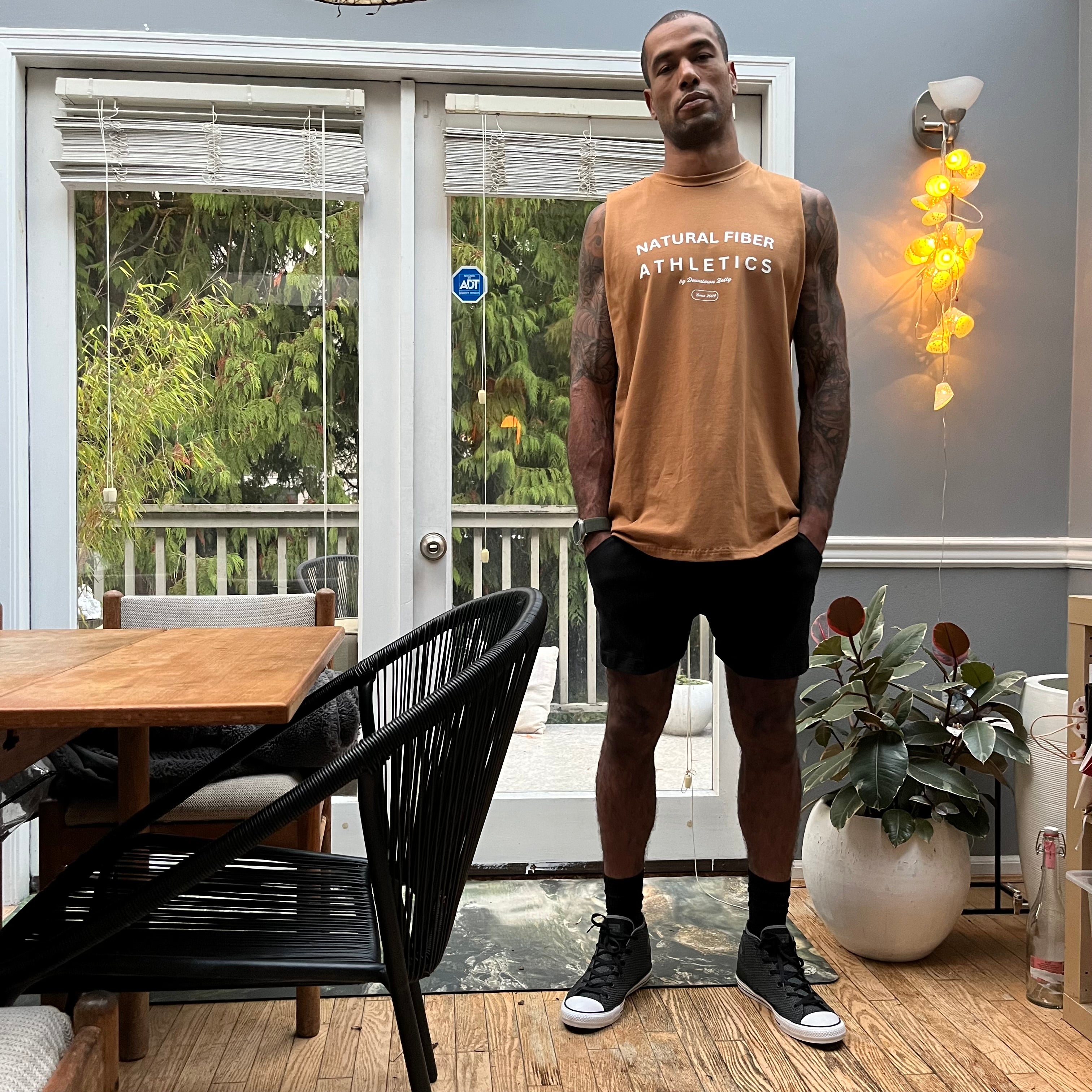 Men's Natural Fiber Athletics Cut-Off T - Downtown Betty