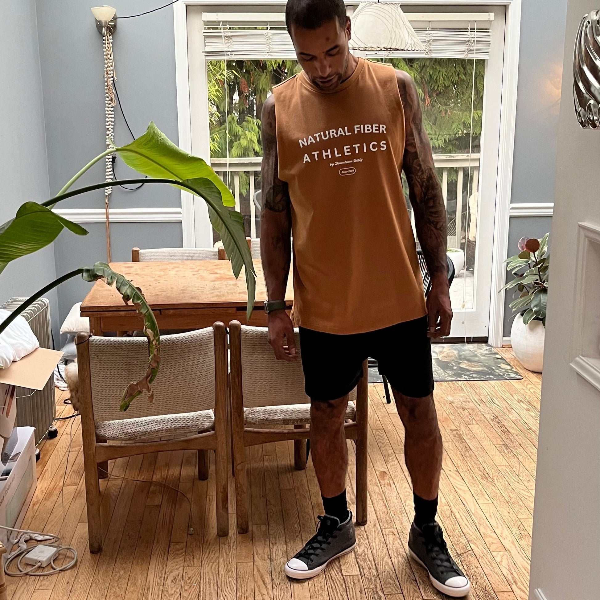 Men's Natural Fiber Athletics Cut-Off T - Downtown Betty