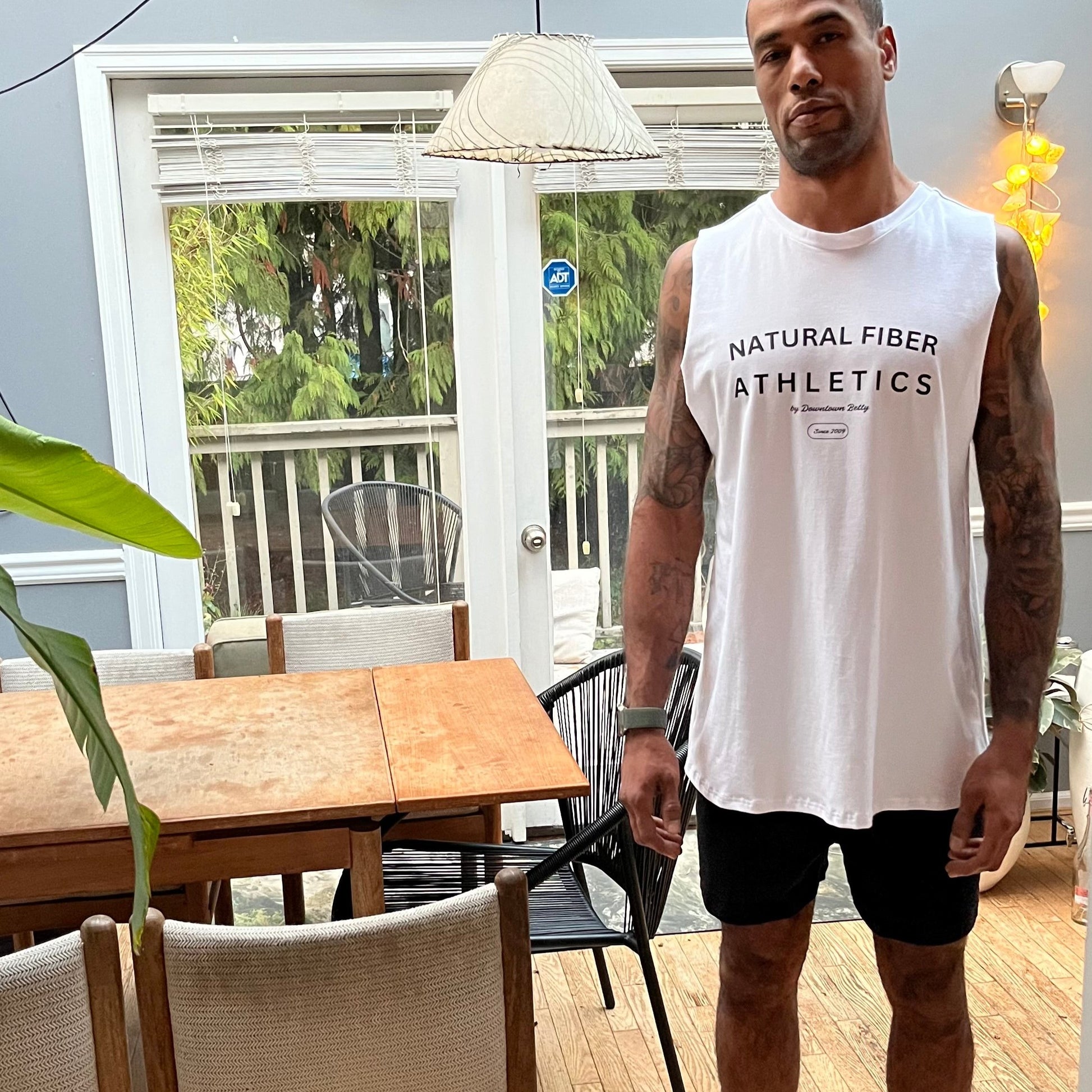 Men's Natural Fiber Athletics Cut-Off T - Downtown Betty