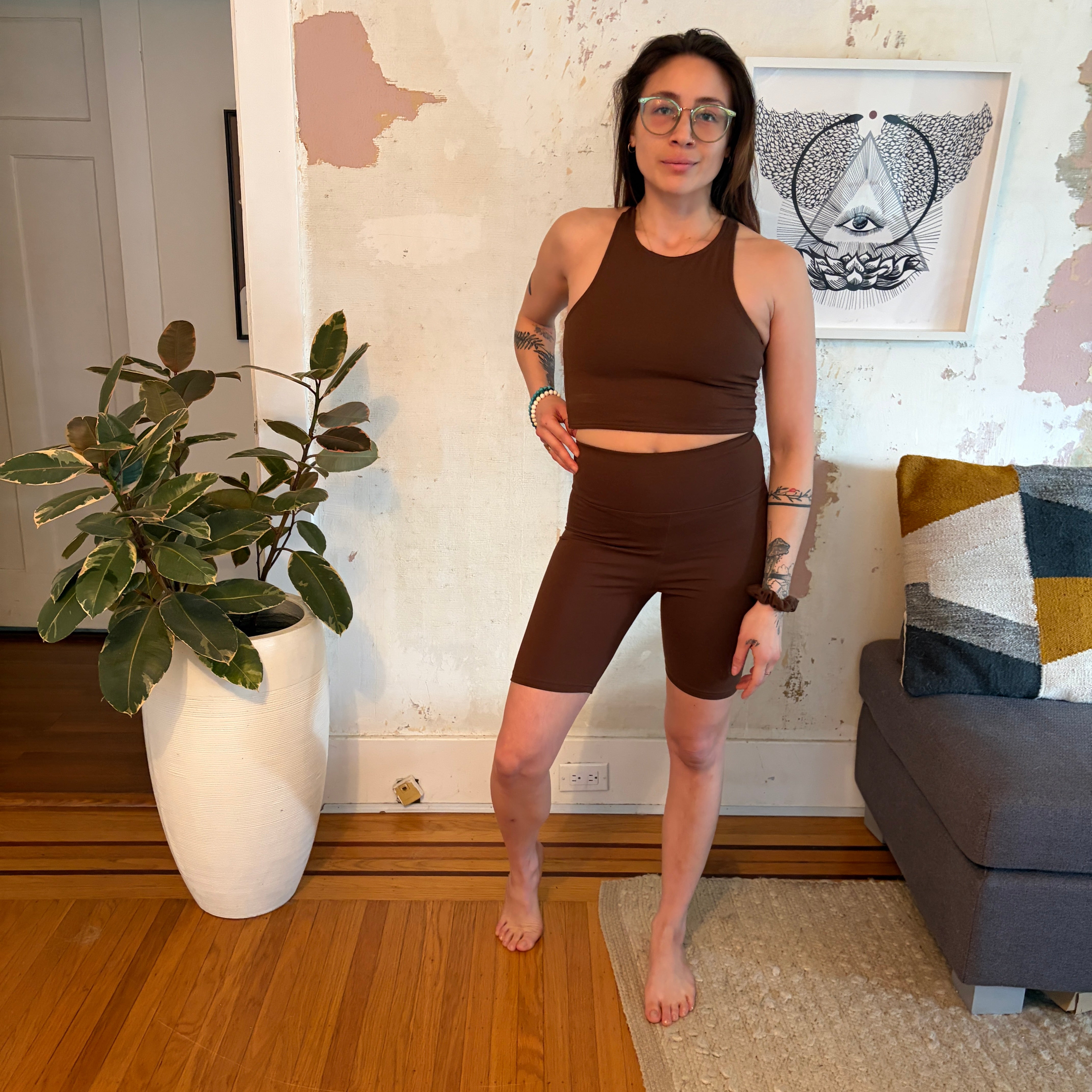 Divine Bike Shorts - Downtown Betty
