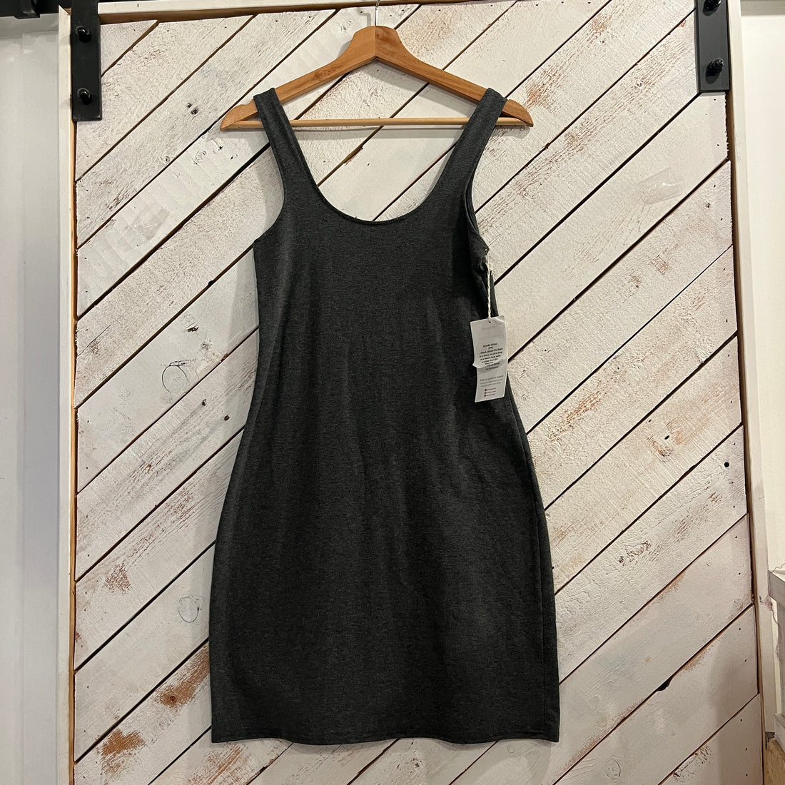 Out of the Box SALE Tank Dress | Thunder Cloud in S/M - Downtown Betty