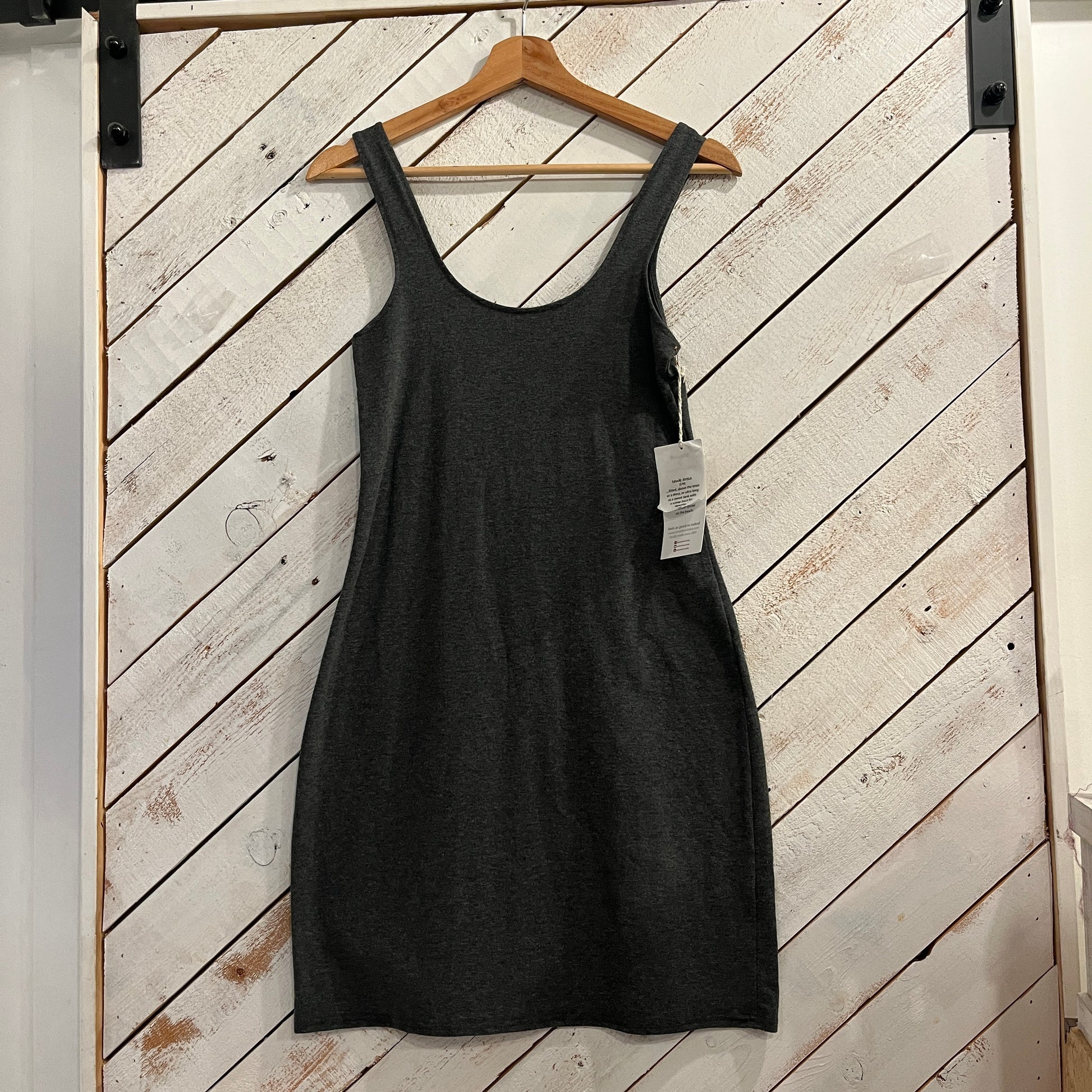 Out of the Box SALE Tank Dress | Thunder Cloud in S/M - Downtown Betty