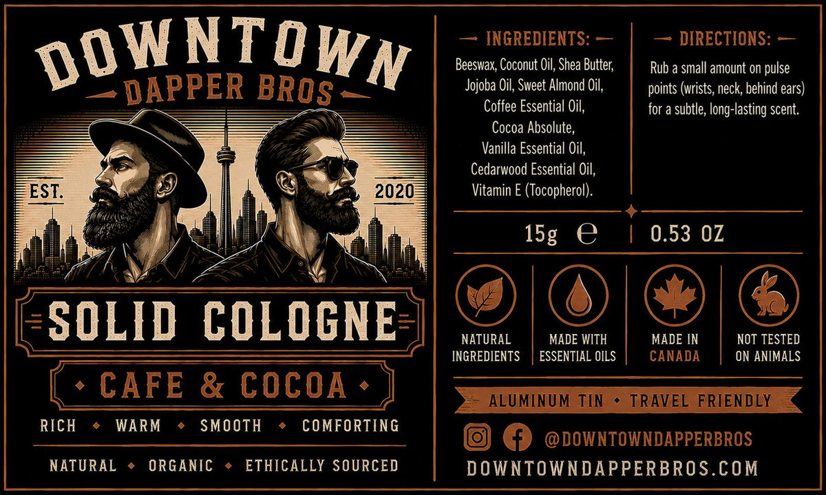 Dapper Dude Solid Cologne | 2 for $40