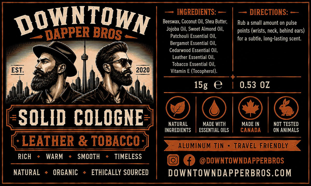 Dapper Dude Solid Cologne | 2 for $40