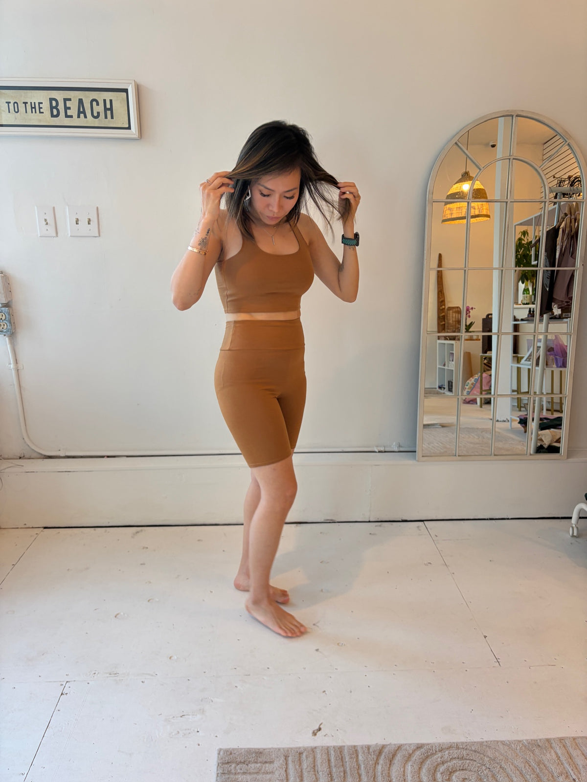 Divine Bike Shorts - Downtown Betty