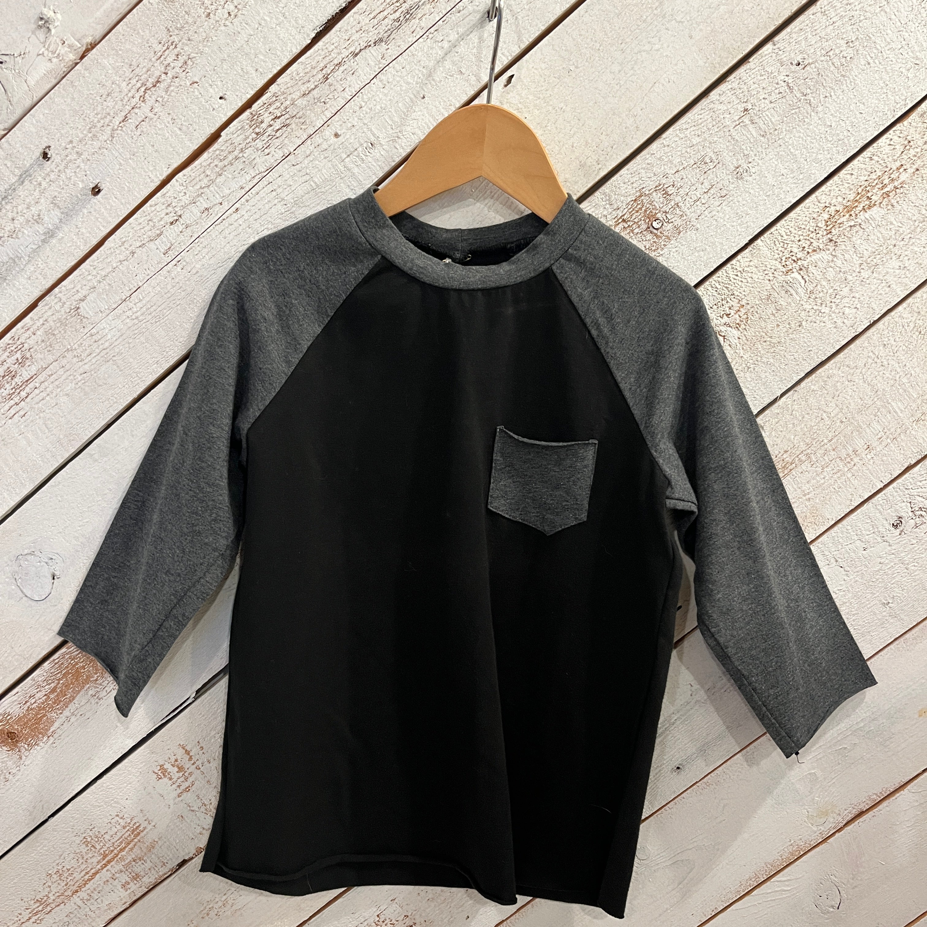 Out of the Box SALE Kid's Little League T | Black in 4 - Downtown Betty