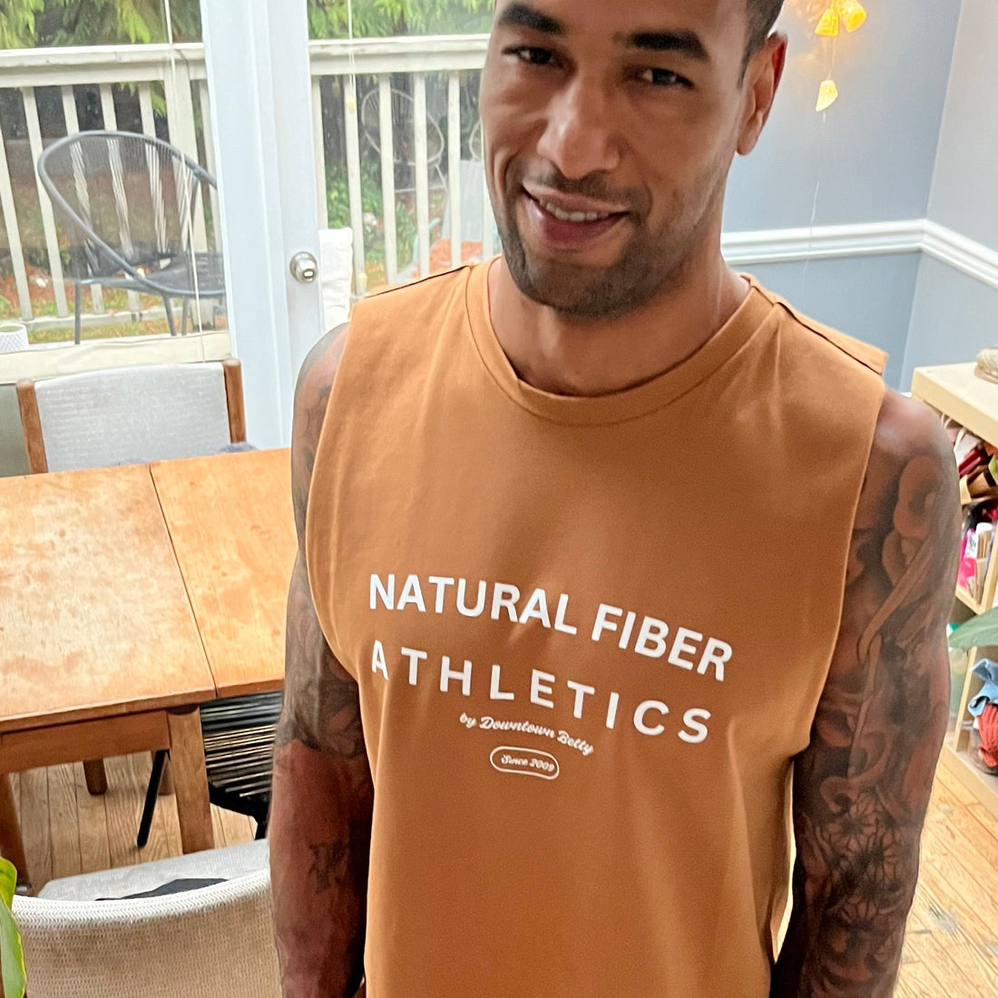 Men's Natural Fiber Athletics Cut-Off T - Downtown Betty
