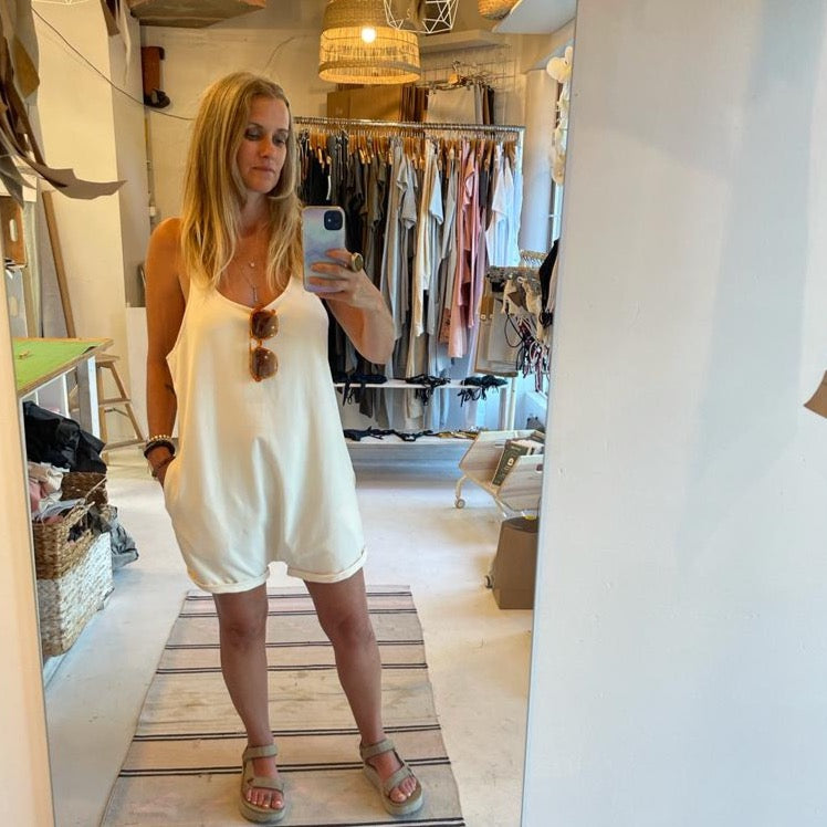Dhoti Onesie Shorty - Downtown Betty