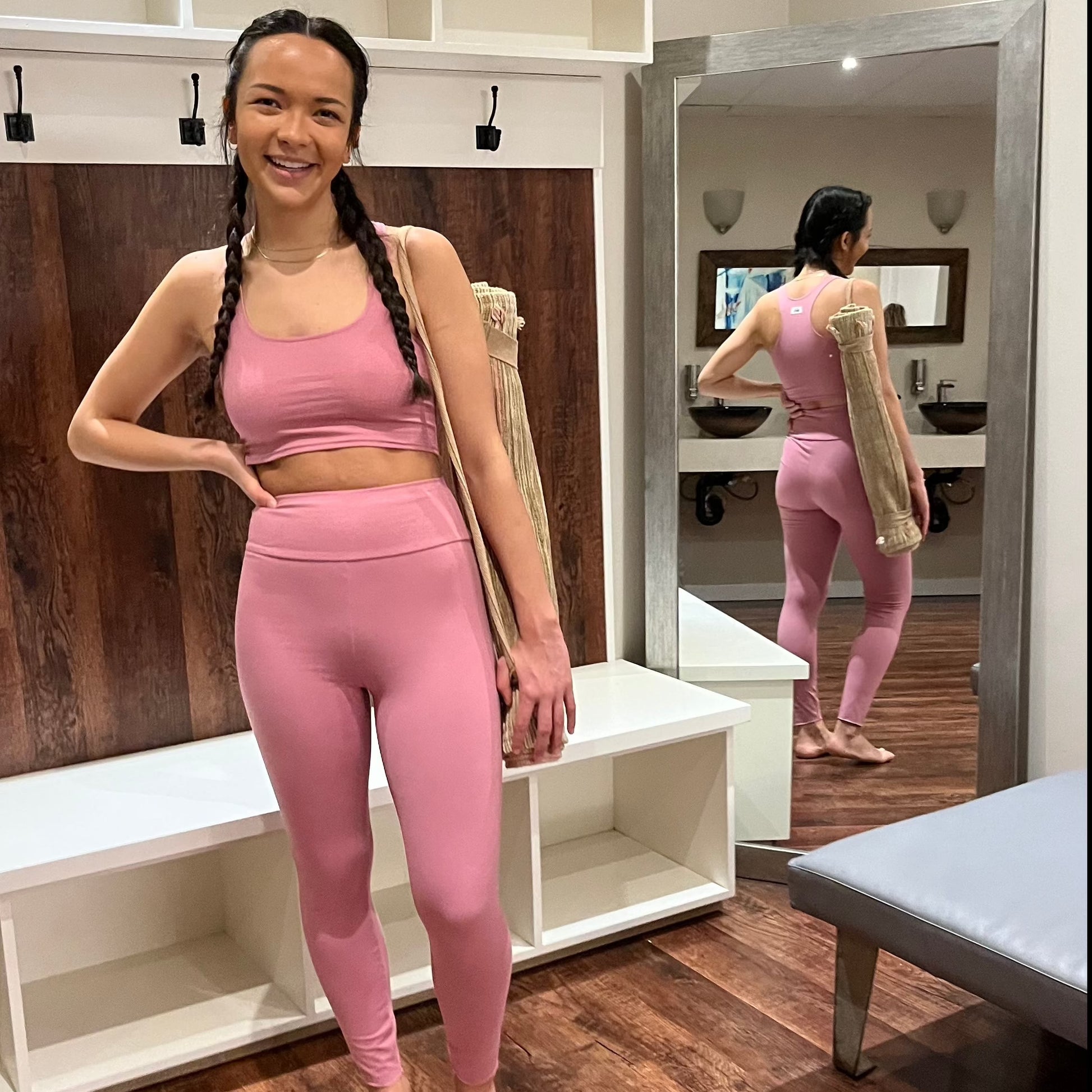 Out of the Box SALE Divine Ankle Grazer Leggings | Azalea in S - Downtown Betty