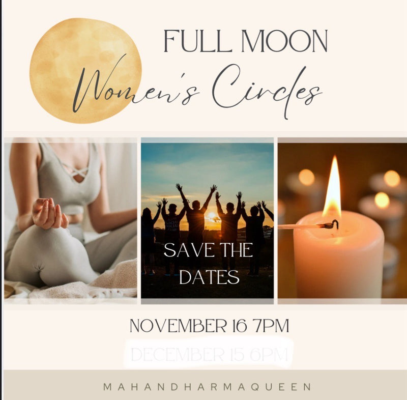 Full Moon 🌔 Women's Circle