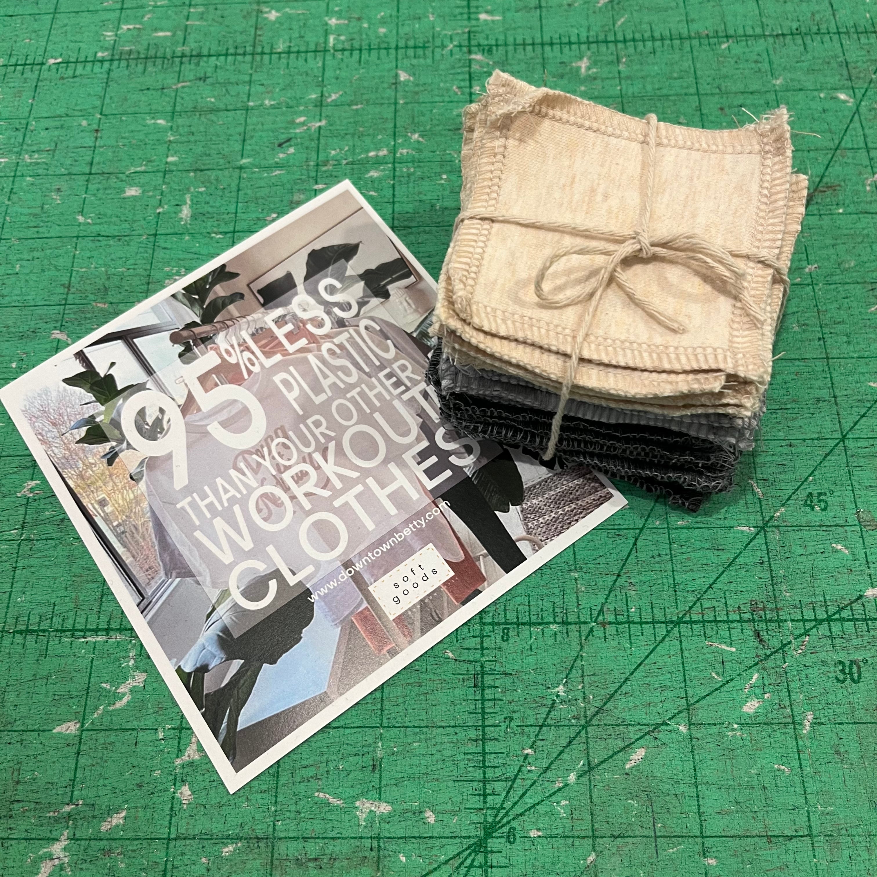 Make Up Remover Square Wipes | 30 pack - Downtown Betty