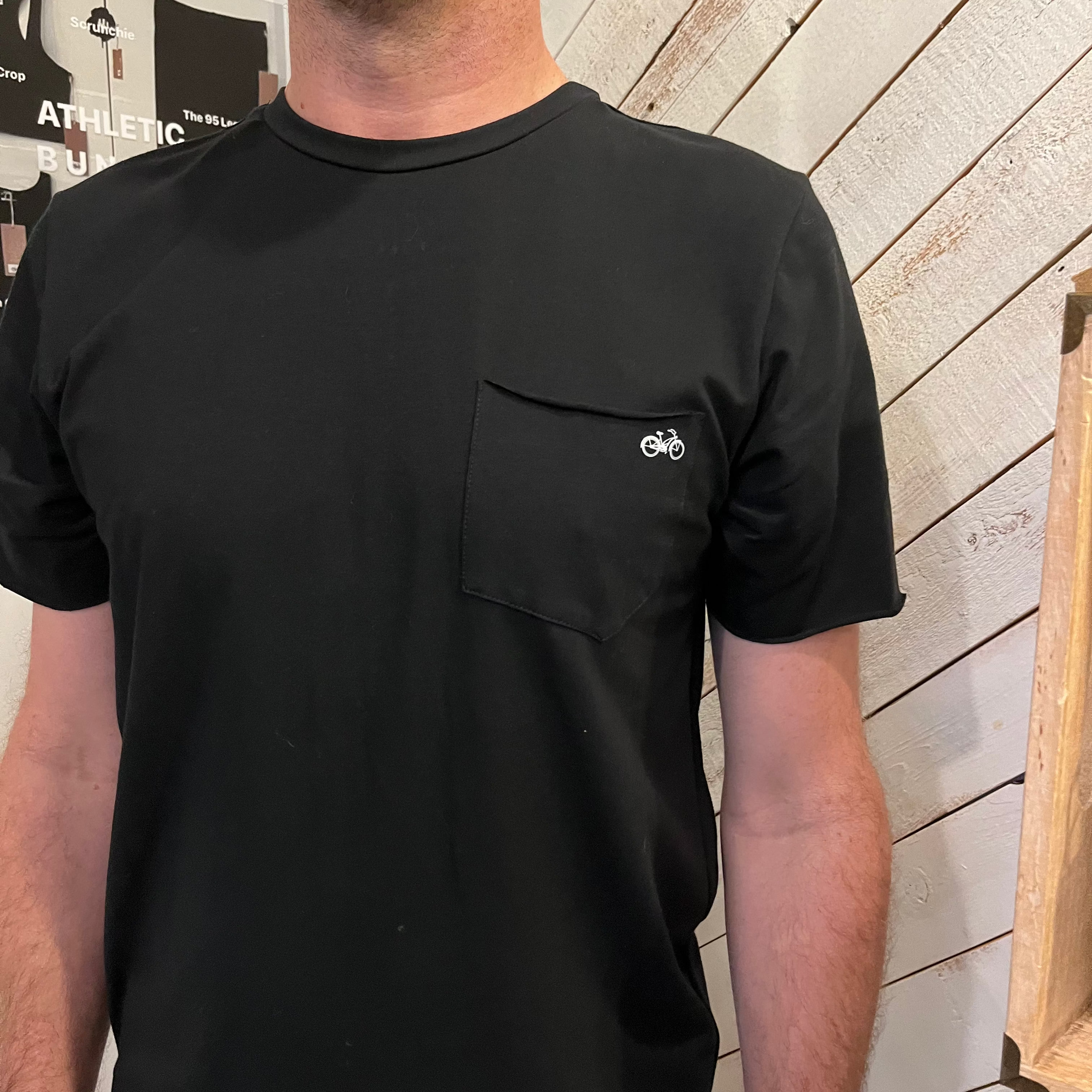 Out of the Box SALE Men's Pocket T | Lavender Fields in M - Downtown Betty