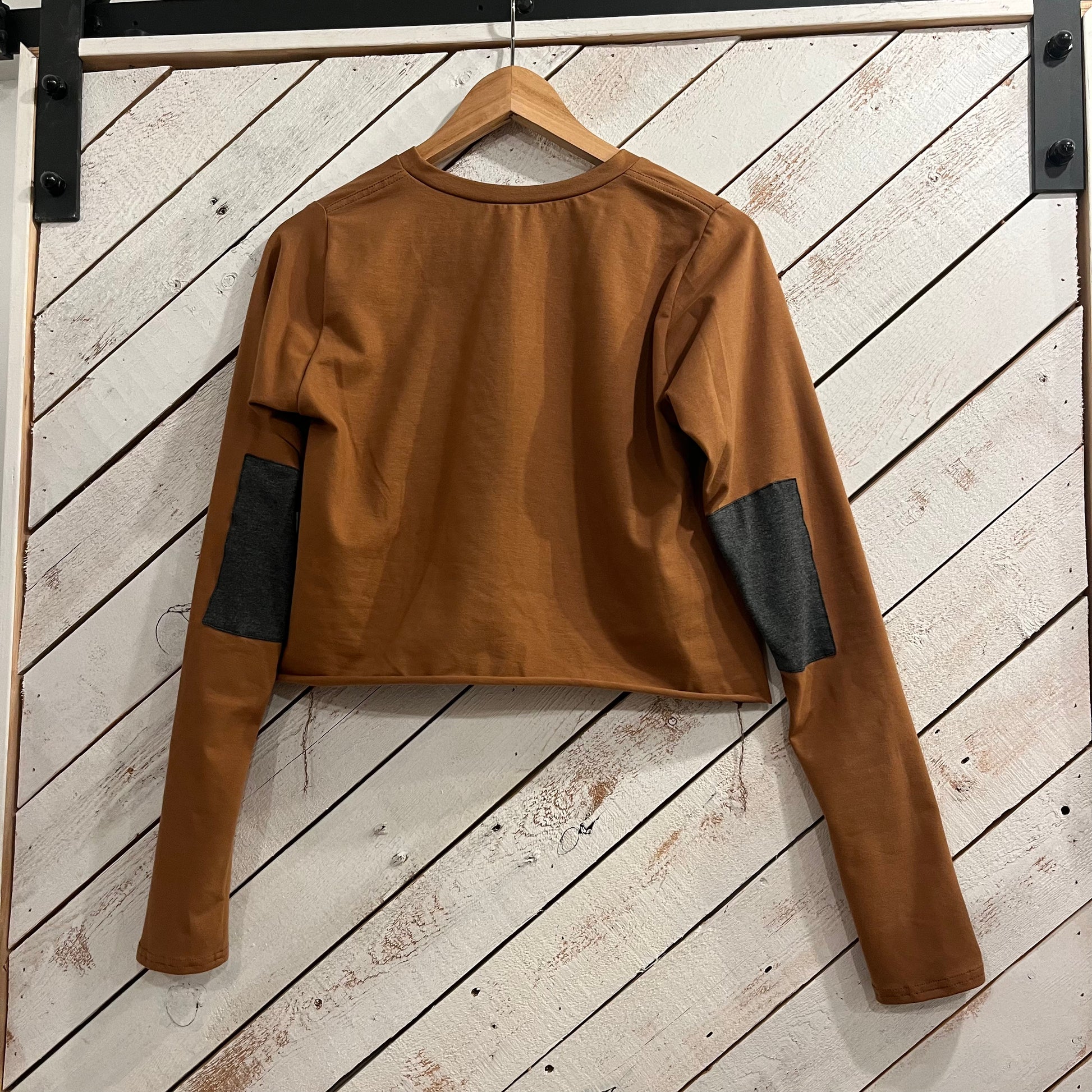 Moto Crop Top - Downtown Betty