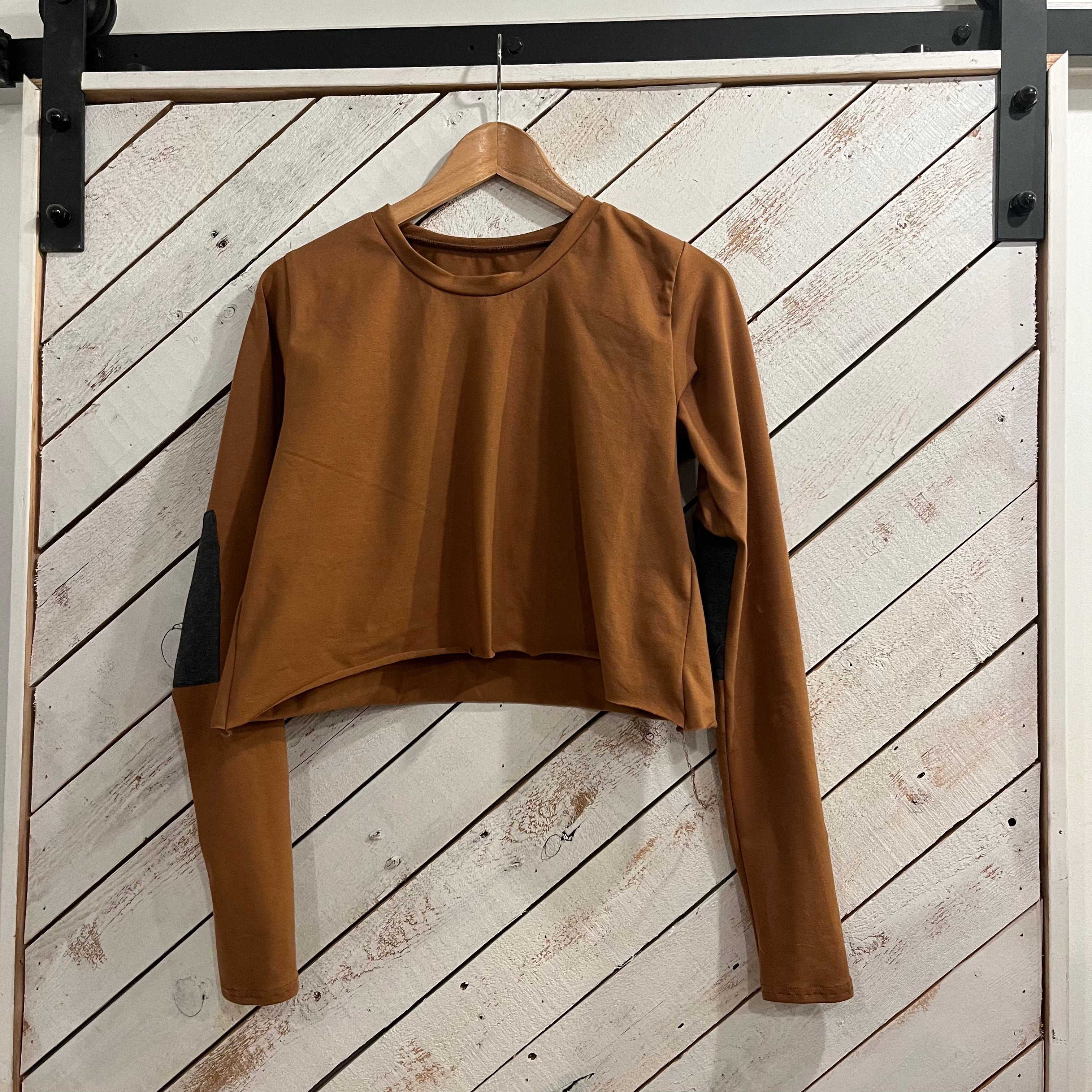 Moto Crop Top - Downtown Betty