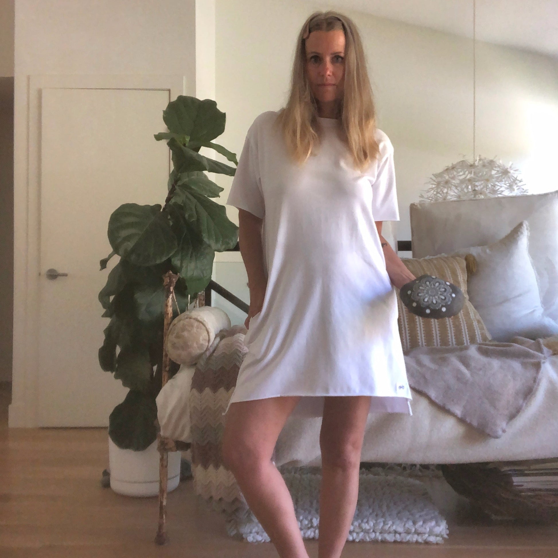 Into the Mystic T Dress - Downtown Betty