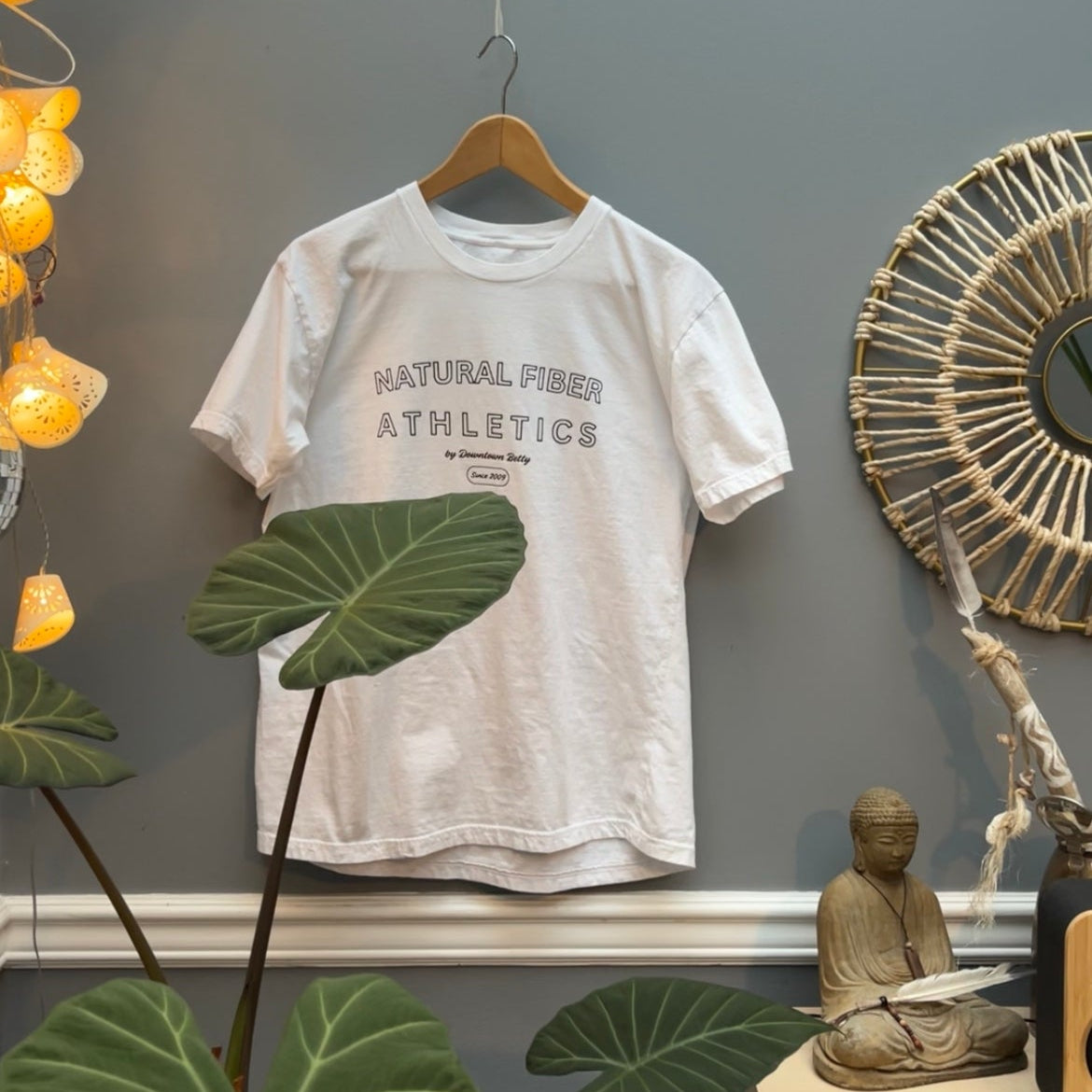 Men's Classic Un-Cut T "Natural Fiber Athletics" - Downtown Betty