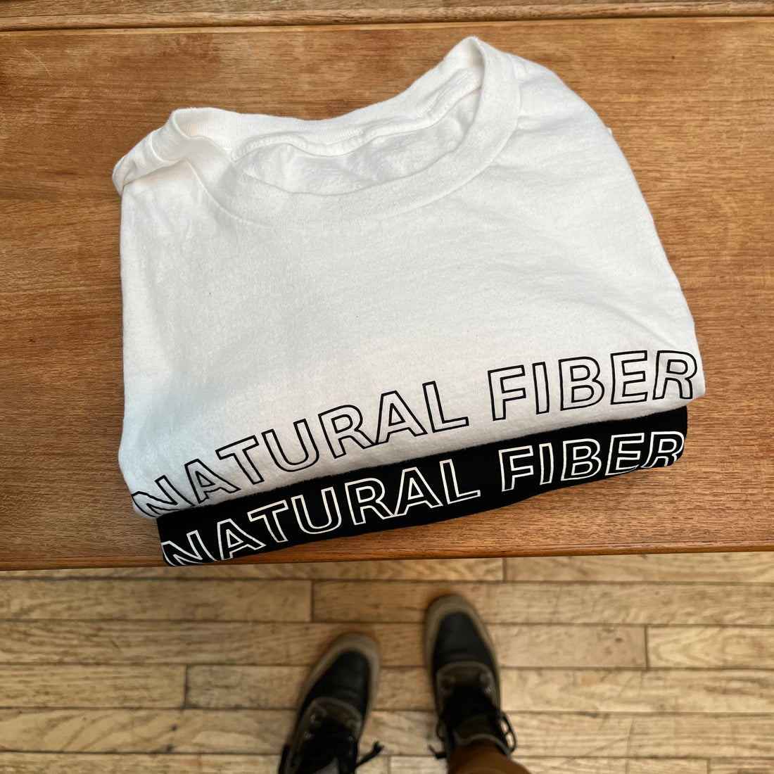 Men's Classic Un-Cut T "Natural Fiber Athletics" - Downtown Betty