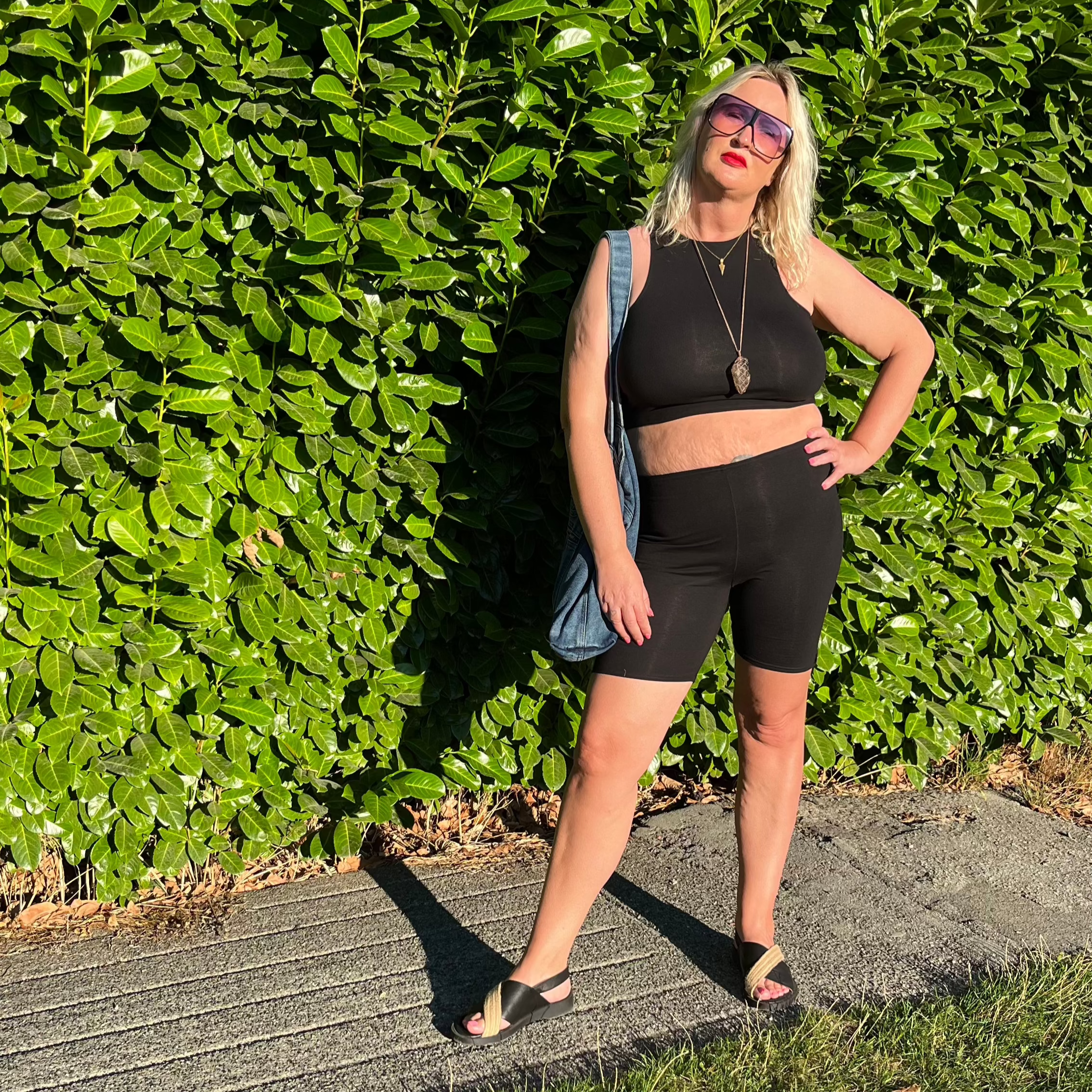 95 Bike Shorts - Downtown Betty