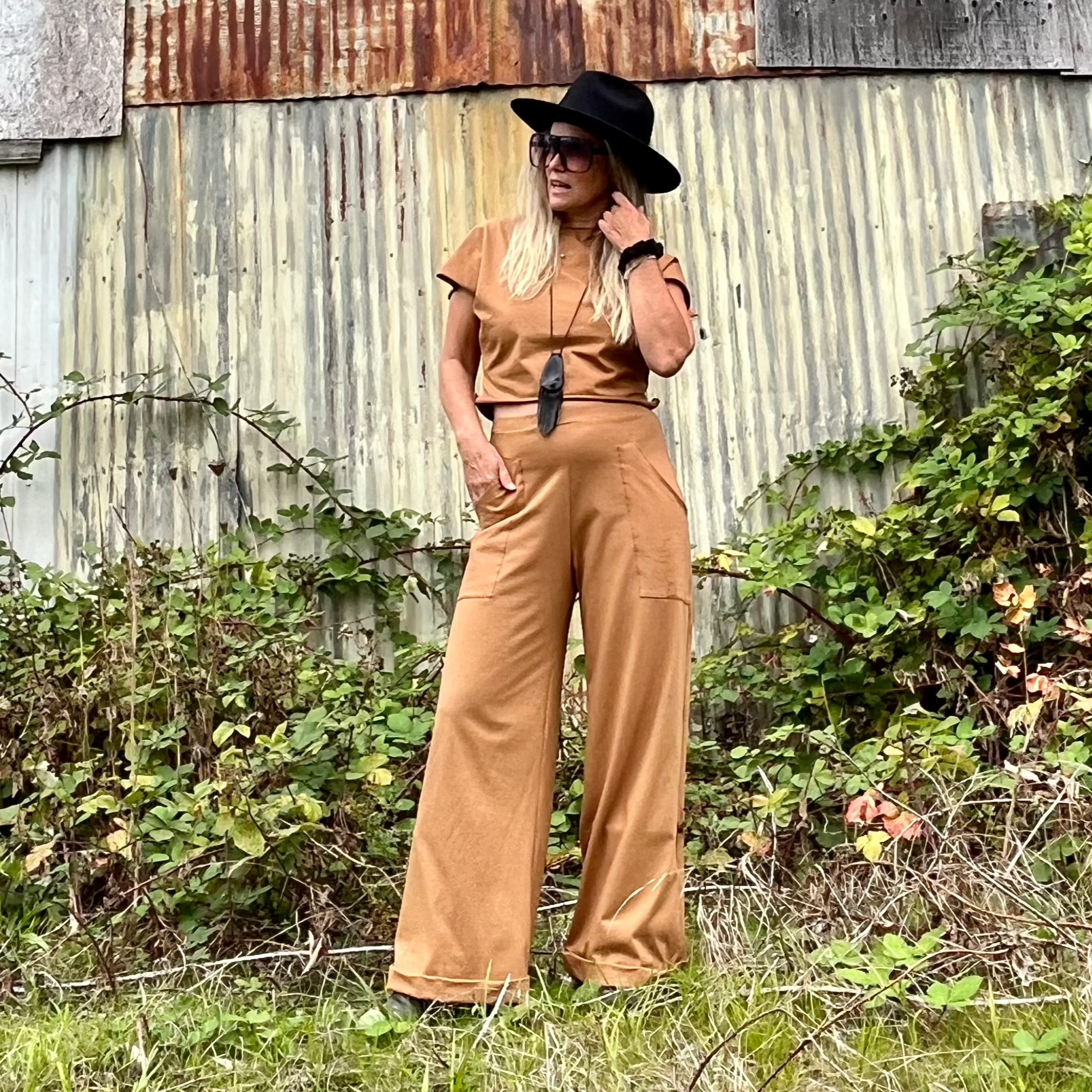 Out of the Box SALE Dakini Top | Tobacco in XS - Downtown Betty