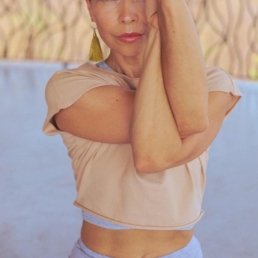 Out of the Box SALE Dakini Top | Tobacco in XS - Downtown Betty