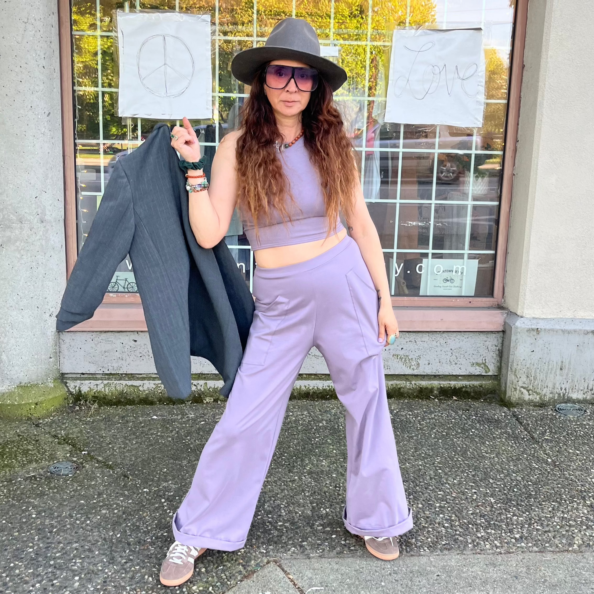 SALE Luxe Leisure Trousers | Emerald in XXS - Downtown Betty