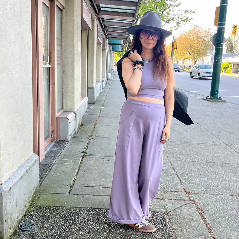 High Crop Top - Downtown Betty