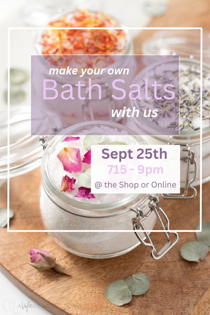 Bath Salts Making Workshop