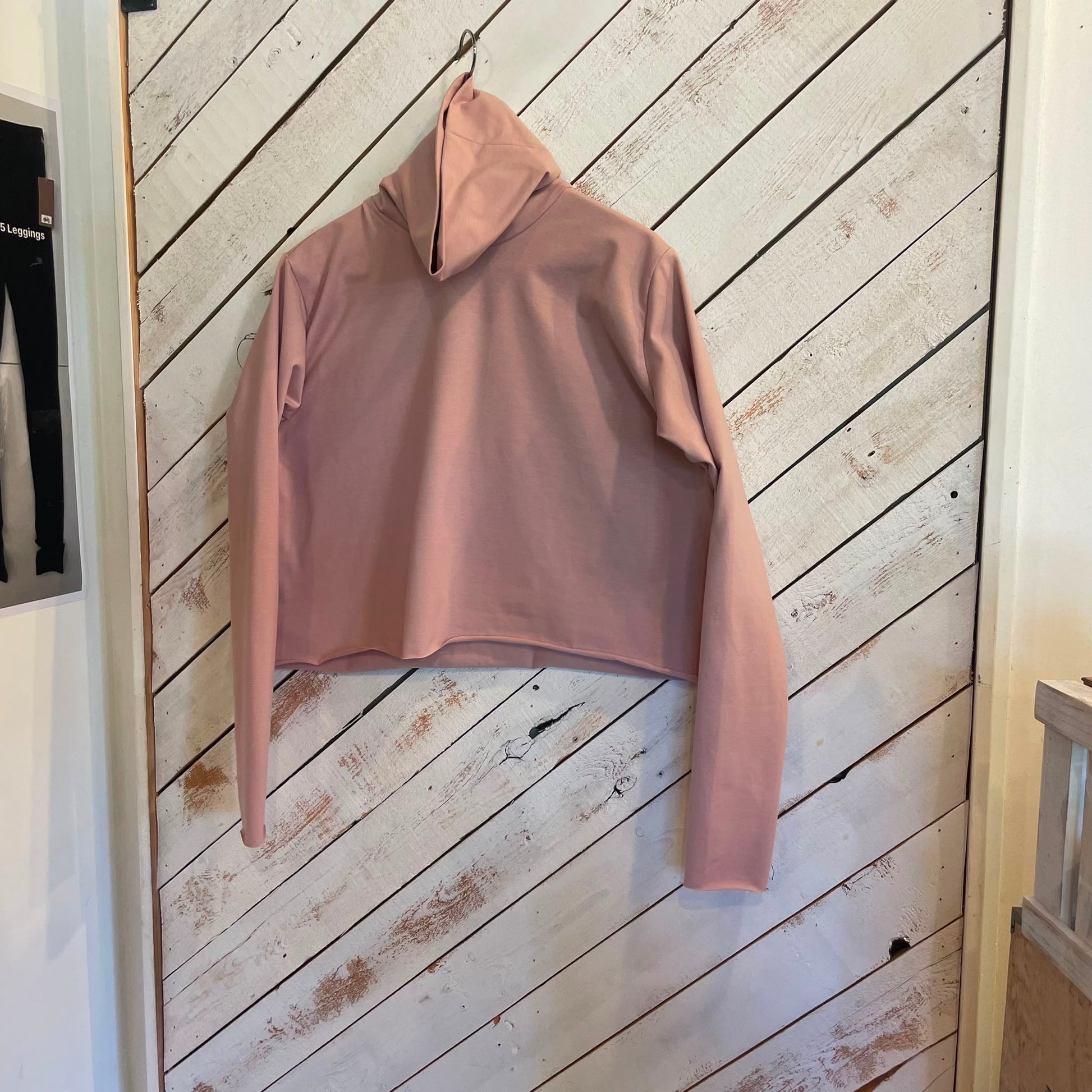 Boxy Crop Turtleneck - Downtown Betty
