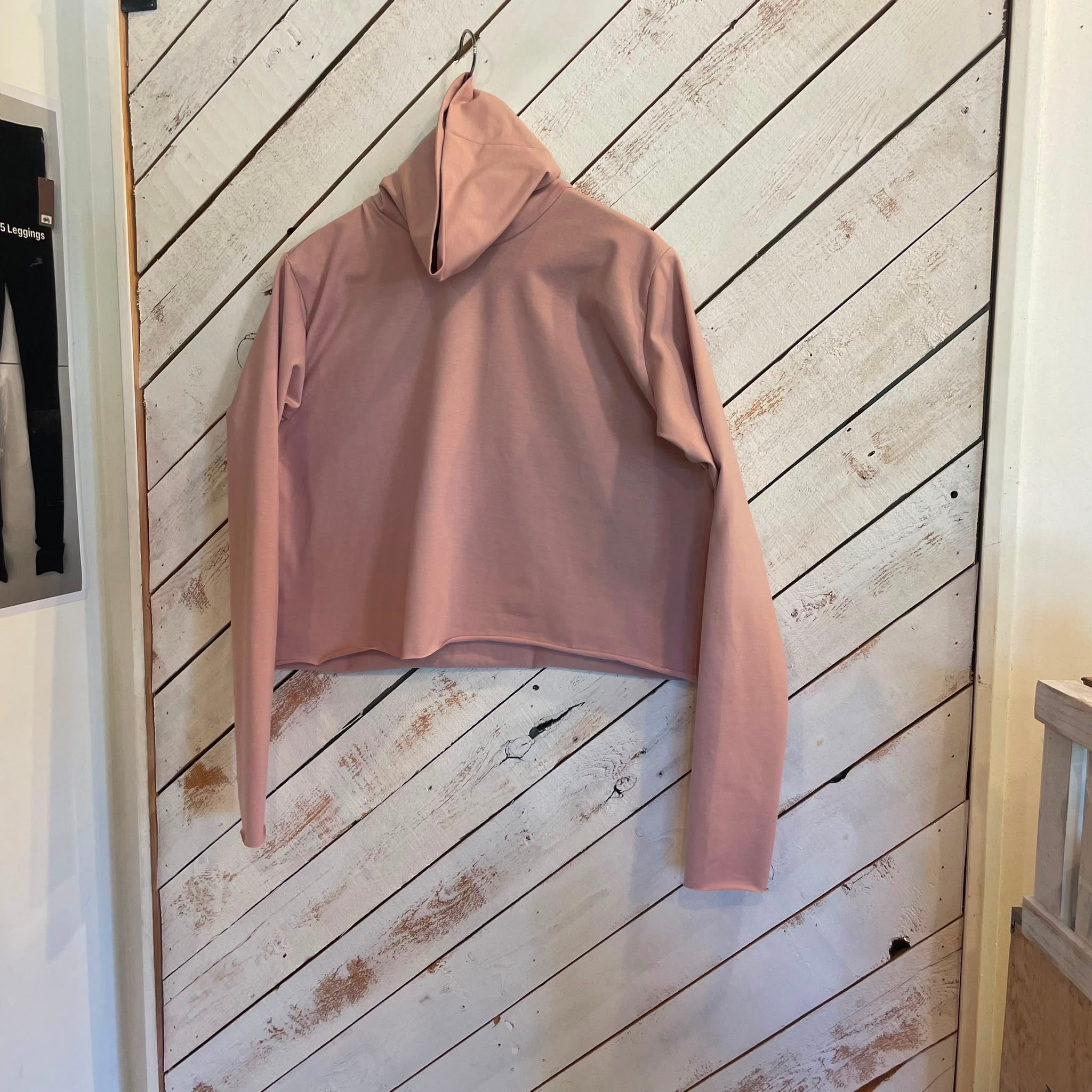 Boxy Crop Turtleneck - Downtown Betty