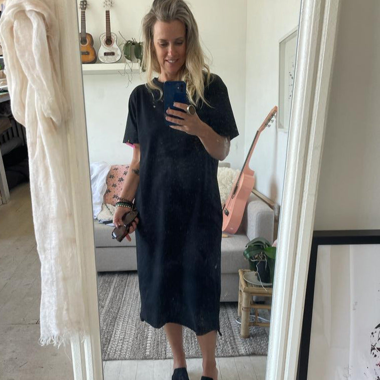 Long Mystery Dress - Downtown Betty