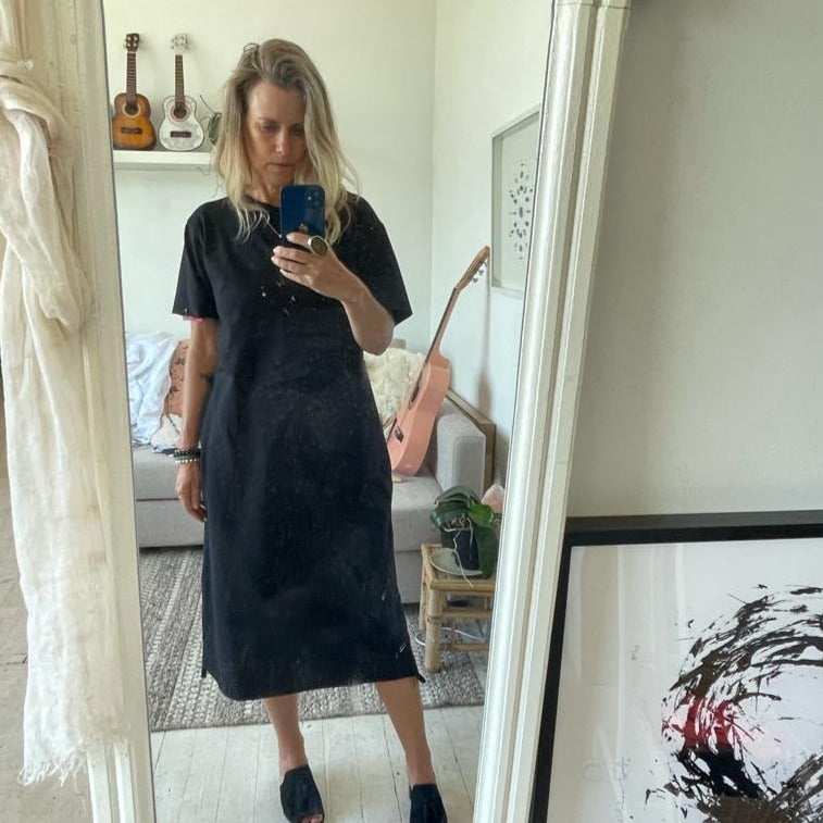 Long Mystery Dress - Downtown Betty