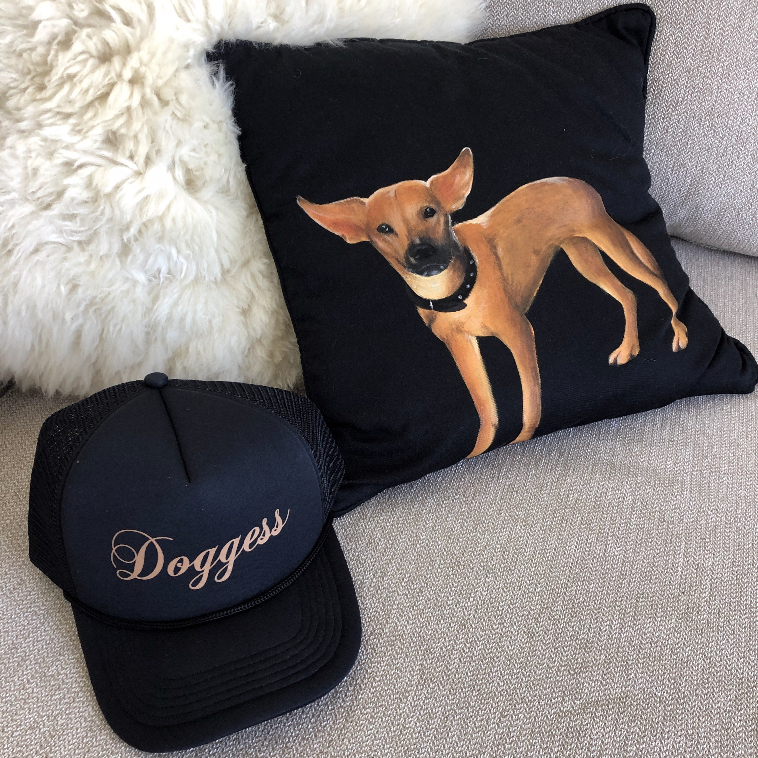 Doggess Caps | Script - Downtown Betty