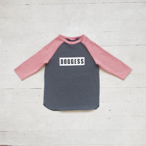 Rudraksha "Doggess" Baseball Tee - Downtown Betty
