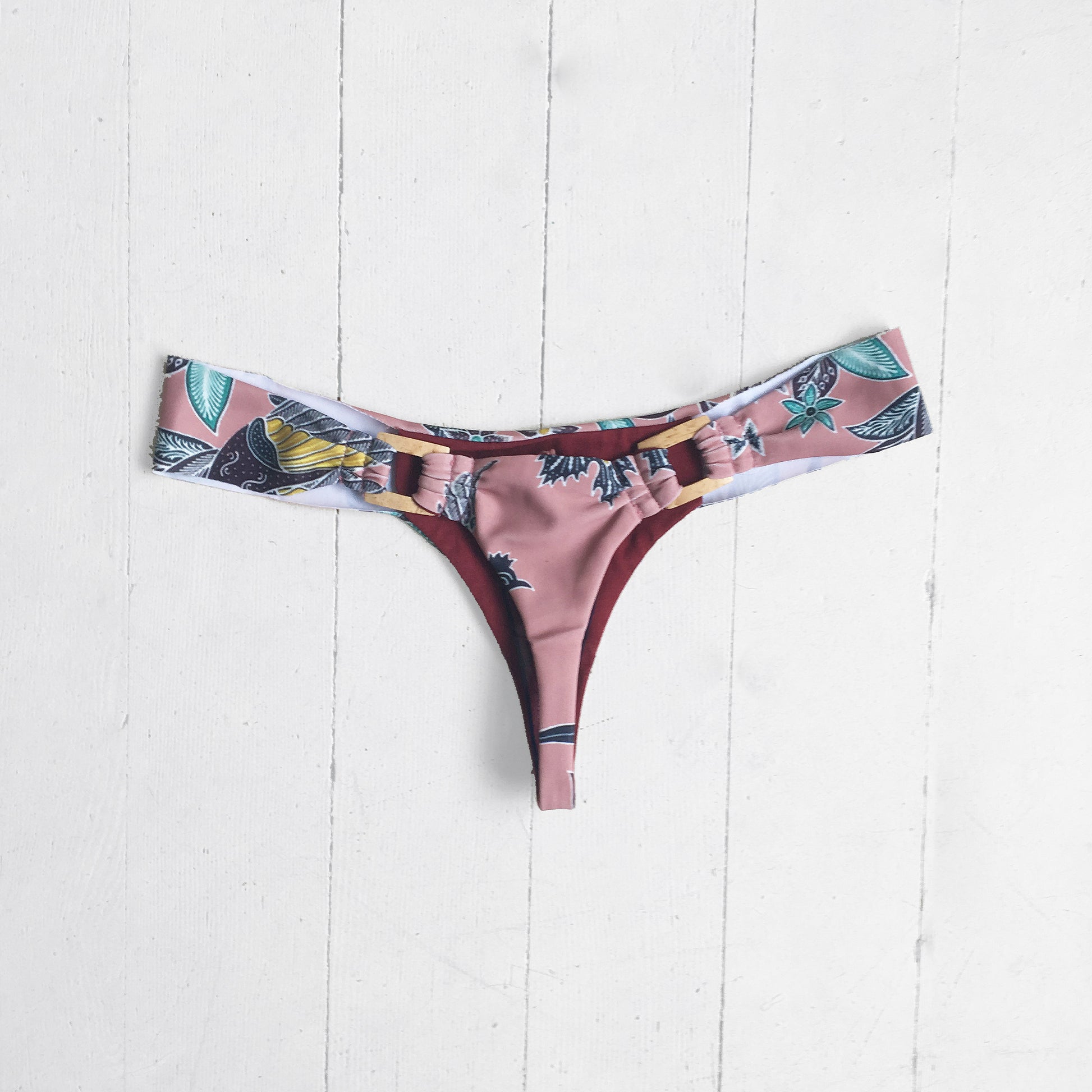 Coconut G-String Bottom Pineapple Palm - Downtown Betty