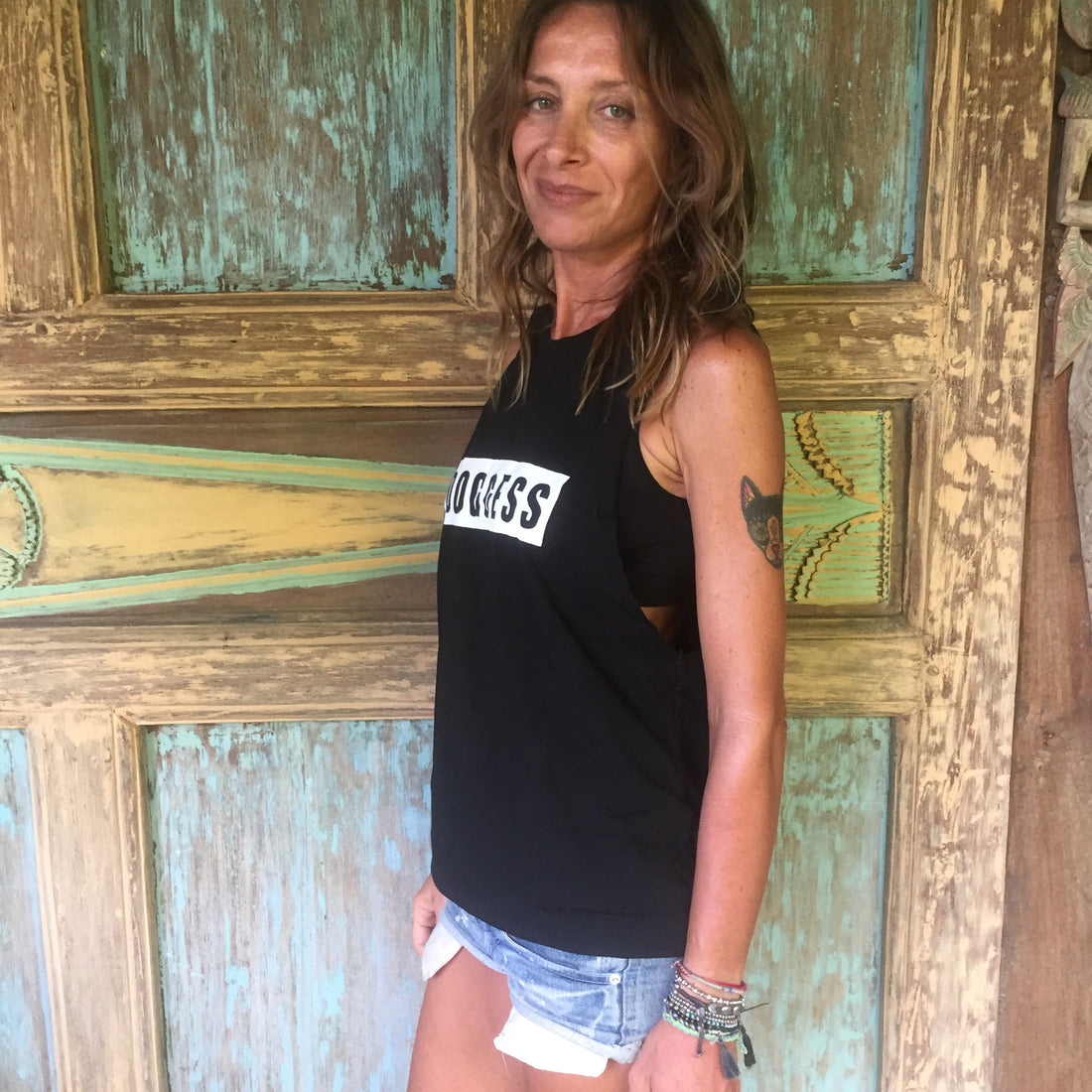 Doggess Shirt - Downtown Betty on Franci of  I LOVE BALI DOGS