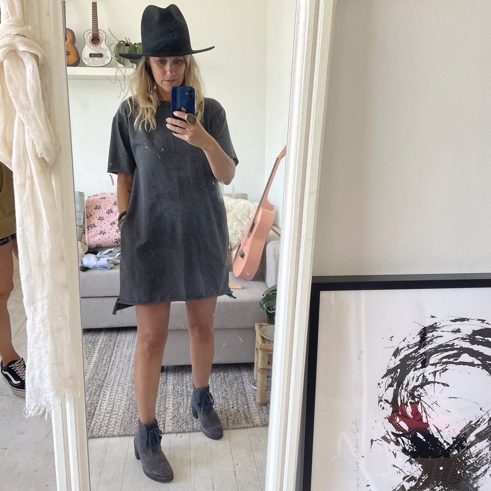 Into the Mystic T Dress - Downtown Betty