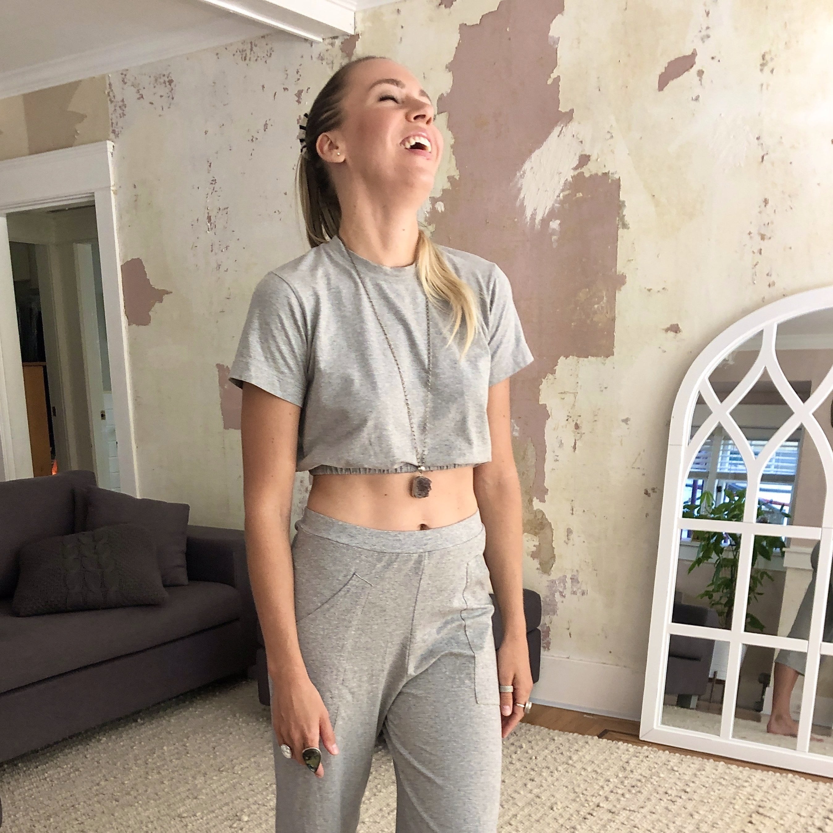 City Slicker Crop Top - Downtown Betty