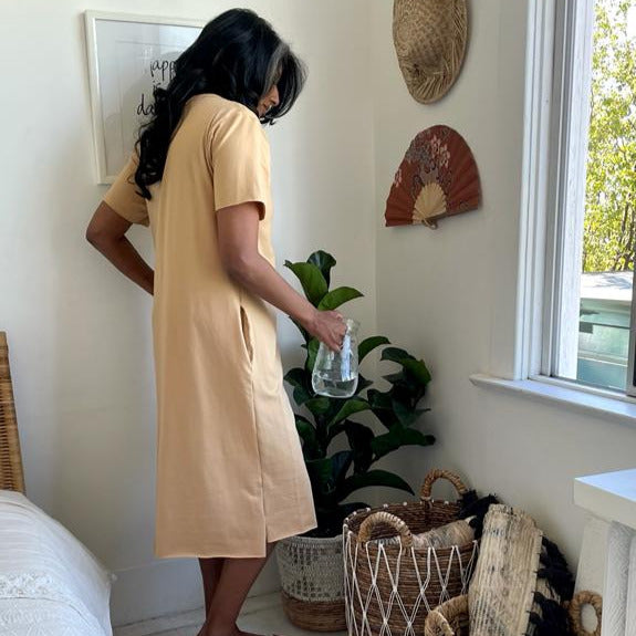 Long Mystery Dress - Downtown Betty
