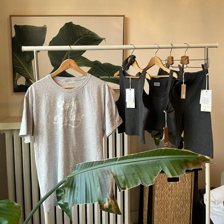 Men's Classic Un-Cut T "Natural Fiber Athletics" - Downtown Betty