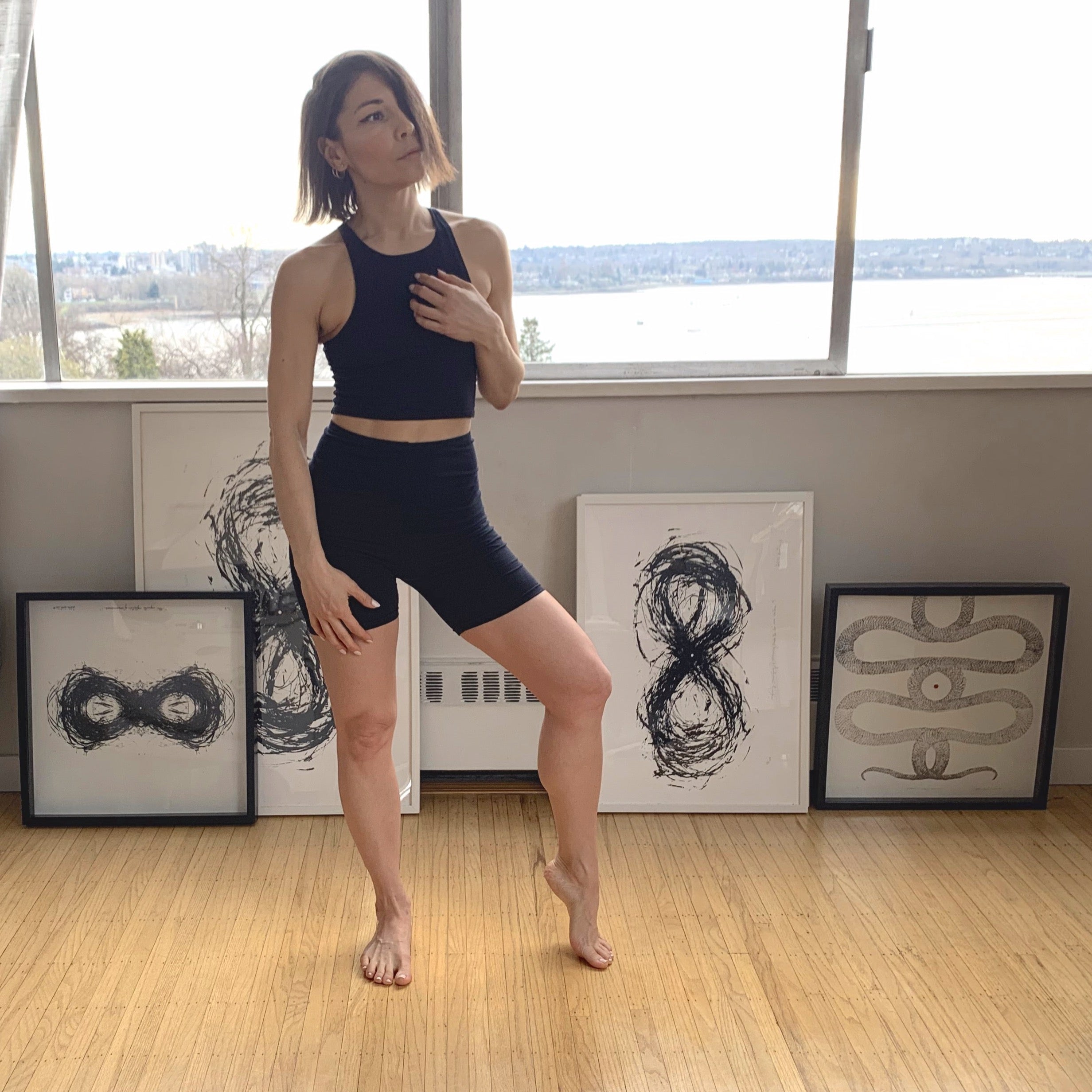 95 Bike Shorts - Downtown Betty