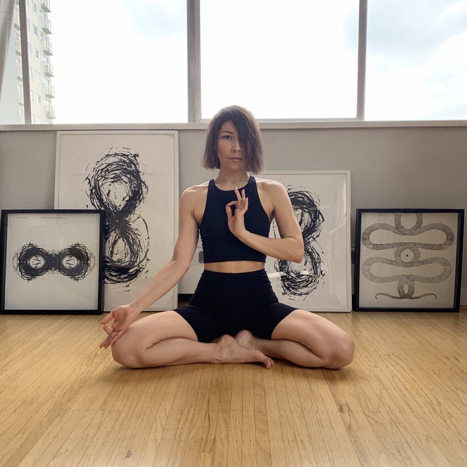 Divine Athletic Bundle w/ 95 Bike Shorts - Downtown Betty