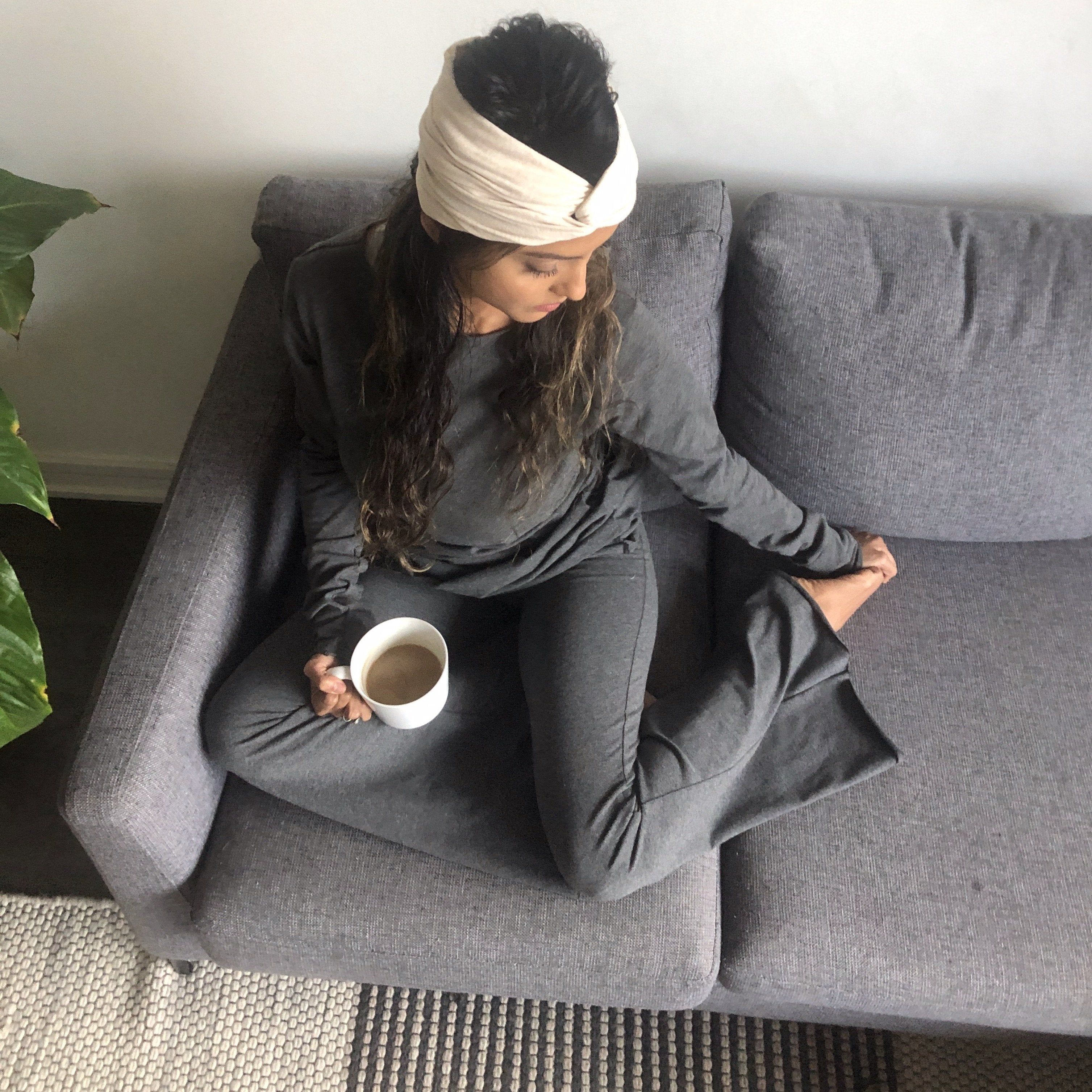 SALE Boho Bell Bottoms | Kundalini White - Downtown Betty