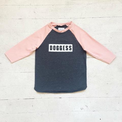 Athletica "Doggess" Baseball Tee - Downtown Betty